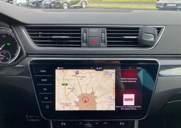 Skoda Superb cena 94500 przebieg: 113957, rok produkcji 2018 z Nowe Skalmierzyce małe 277